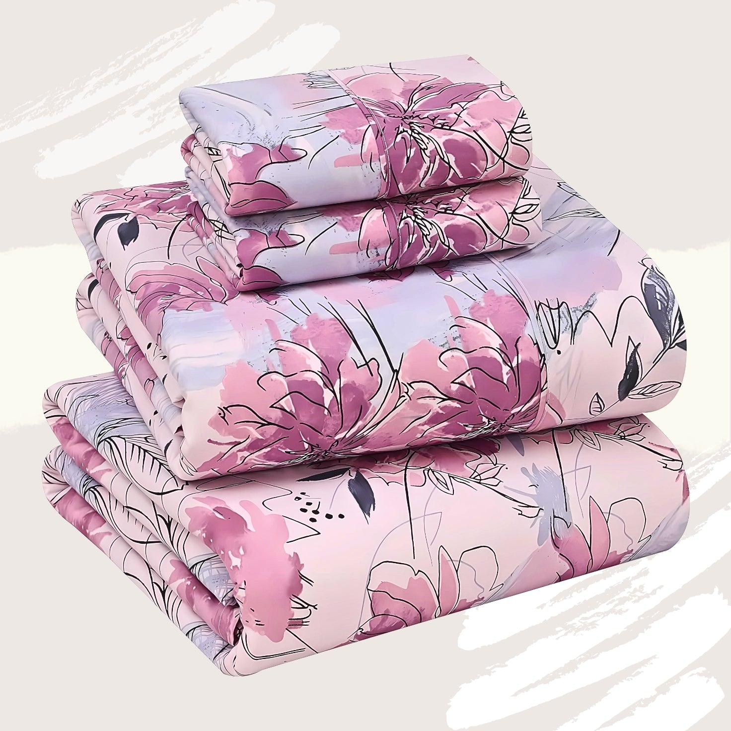 Haven Printed Bed Sheet Set